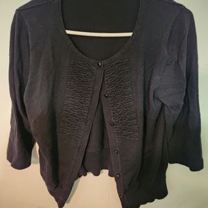 Merona button up sweater for women size 2XL
